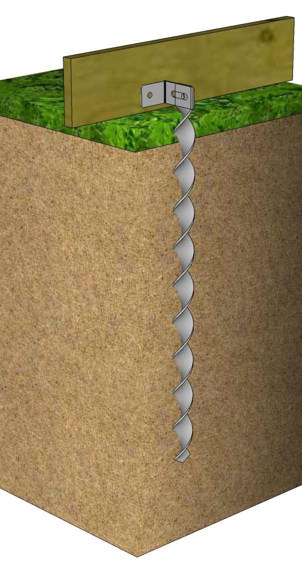 Ancrages au sol de haute qualité de Visdeterre