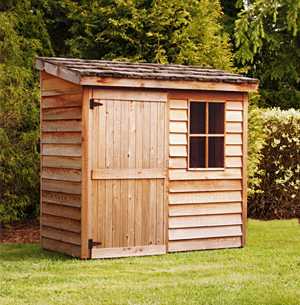 Ancragesau sol pour abris de jardin, abris jardin ouvrier et atelier 